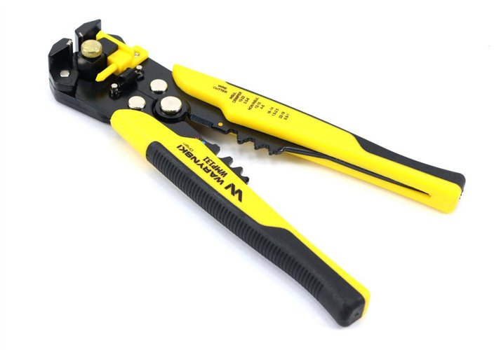 Ściągacz izolacji automatyczny 24-10 AWG ze szczękami ze stali Cr12MoV Waryński