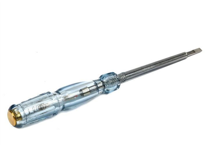 Wskaźnik napięcia, próbnik elektryczny100-250V CE 24 szt w pudełku ekspozycyjnym (sprzedawany po 24 szt ) Waryński