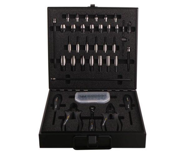 Zestaw nasadek w kasecie metalowej 68 el. Waryński