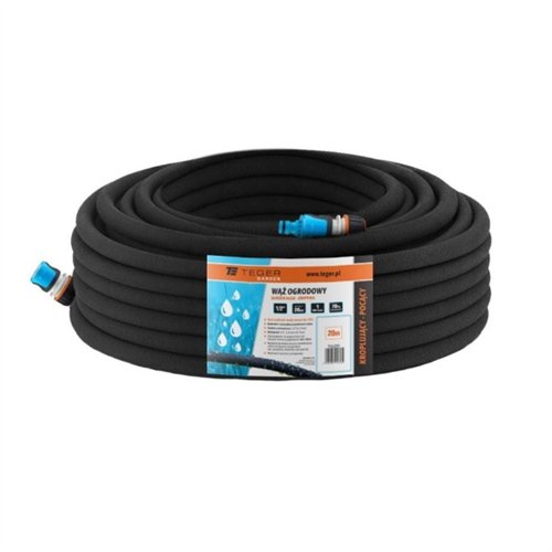 Wąż ogrodowy - kroplujący FI 1/2". 20m / TEGER