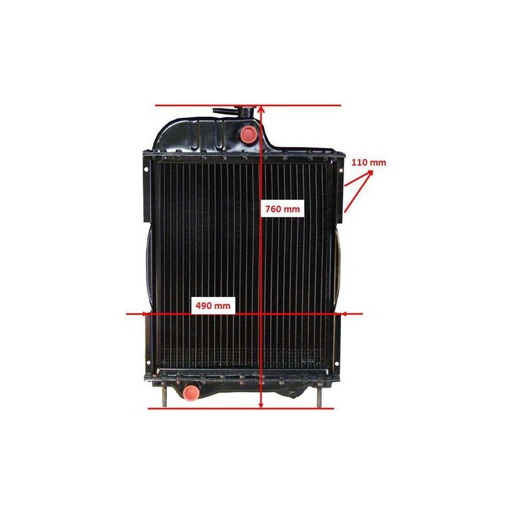 Chłodnica miedziana MTZ 80/82