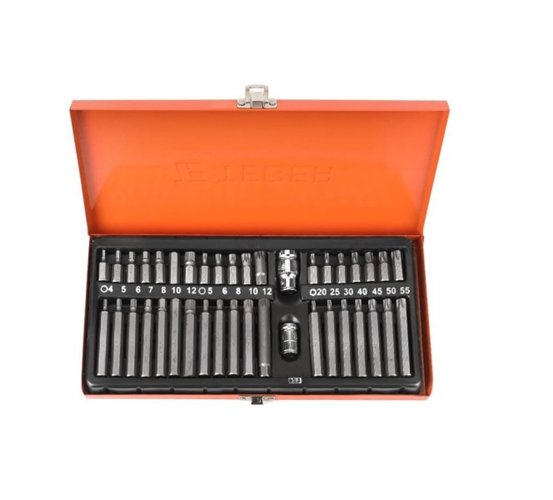 Zestaw bitów TORX/SPLINE/HEX (40 el.) / TEGER