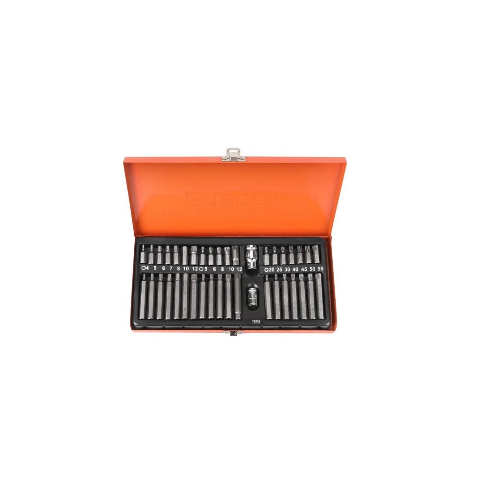 Zestaw bitów TORX/SPLINE/HEX (40 el.) / TEGER