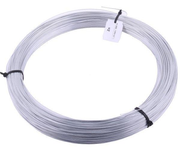 Drut bez szpuli do pastucha ocynkowany fi 1,2 mm 500m