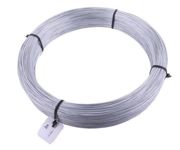 Drut bez szpuli do pastucha ocynkowany fi 1,2 mm 1000m