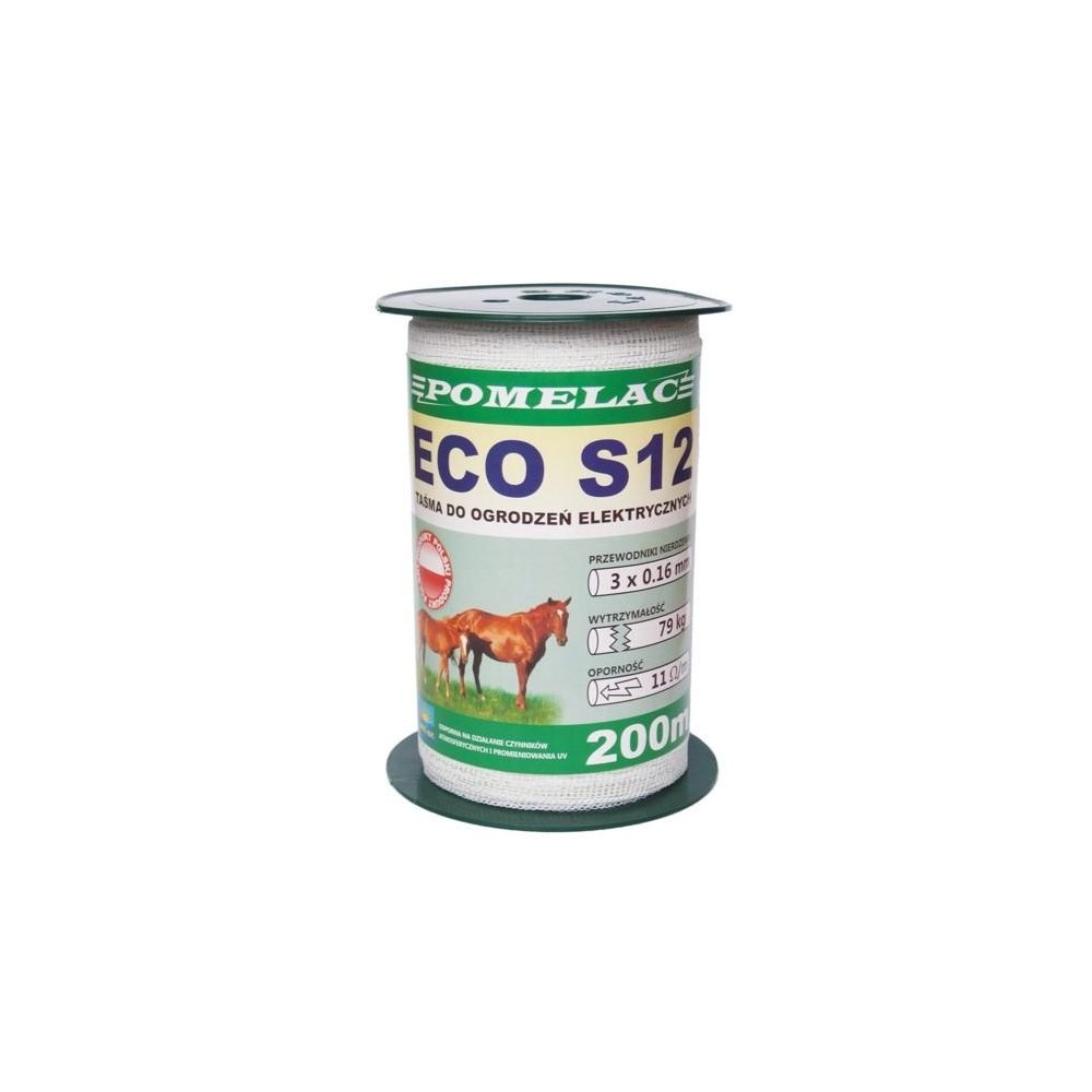 Szpula z taśmą ECO S12 200 m 1.2 cm