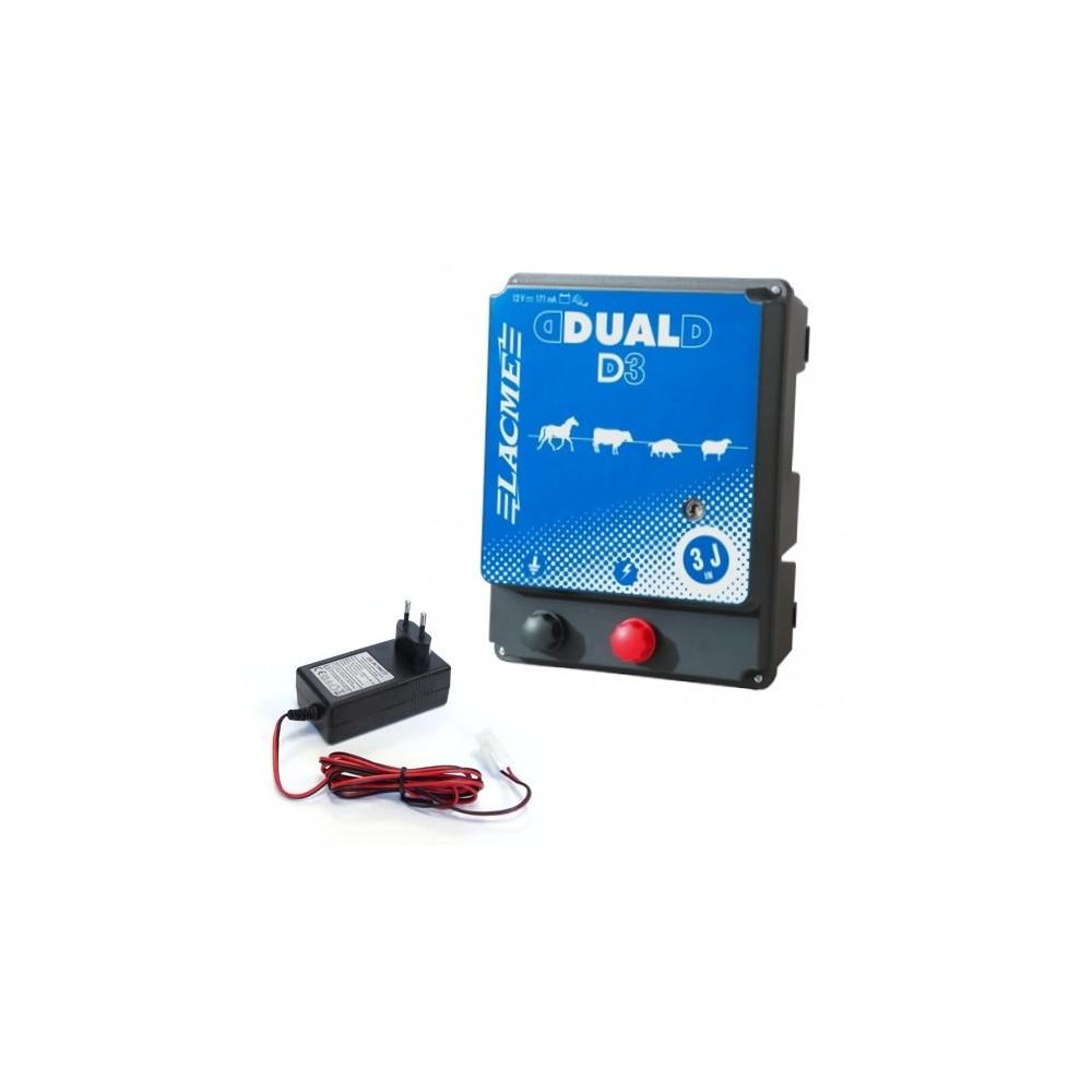 Elektryzator uniwersalny Dual 3 z zasilaczem 2900mJ LACME