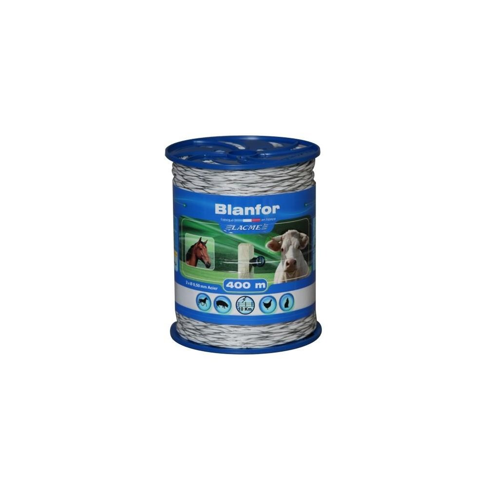 Plecionka BLANFOR biała 400 m