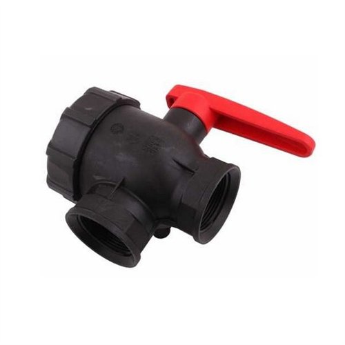 Zawór kulowy manualny 3 drożny serii 455 złącze gwintowane 1 1/2" opryskiwacz Arag