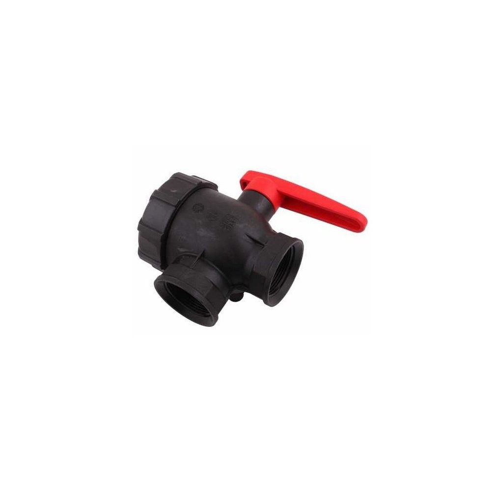 Zawór kulowy manualny 3 drożny serii 455 złącze gwintowane 1 1/2" opryskiwacz Arag