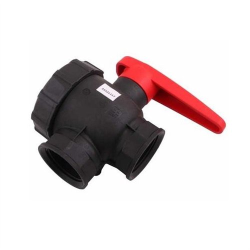 Zawór kulowy manualny 3 drożny serii 455 złącze gwintowane 2" opryskiwacz Arag