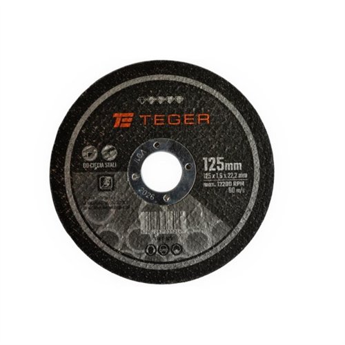 Tarcza korundowa do cięcia 115x 1.0 mm sprzedawane po 10 szt TEGER