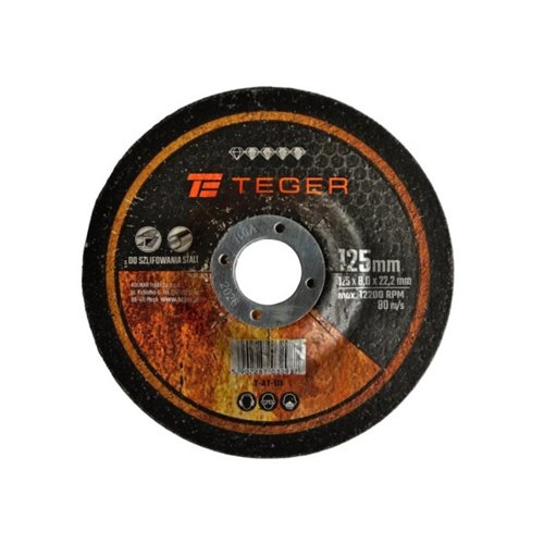 Tarcza korundowa do szlifowania 230x 6.0 mm sprzedawane po 5 szt. TEGER