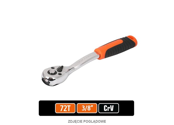 Grzechotka 3/8" 72T / TEGER