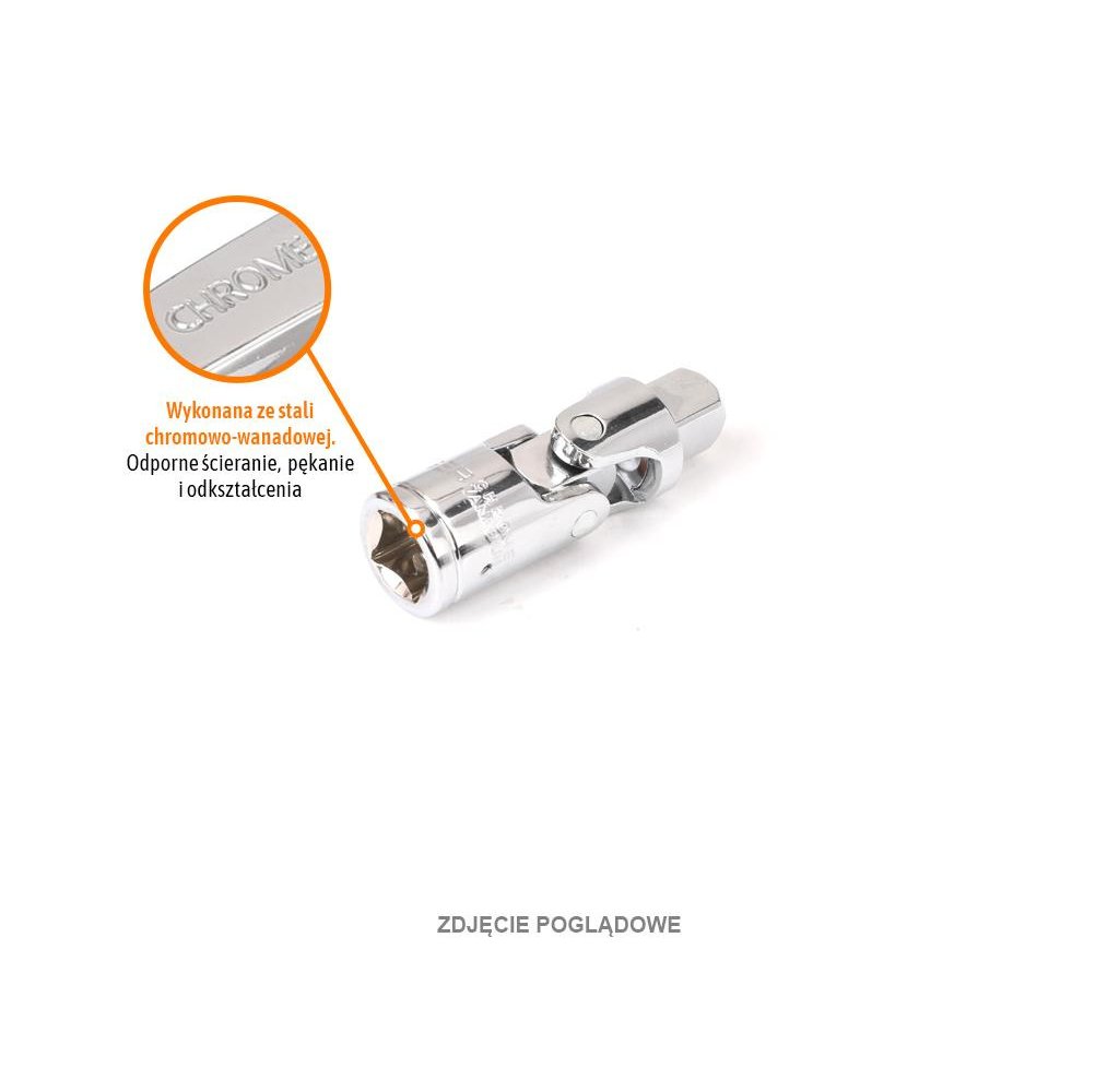 Przegub uniwersalny do nasadek 1/2" / TEGER