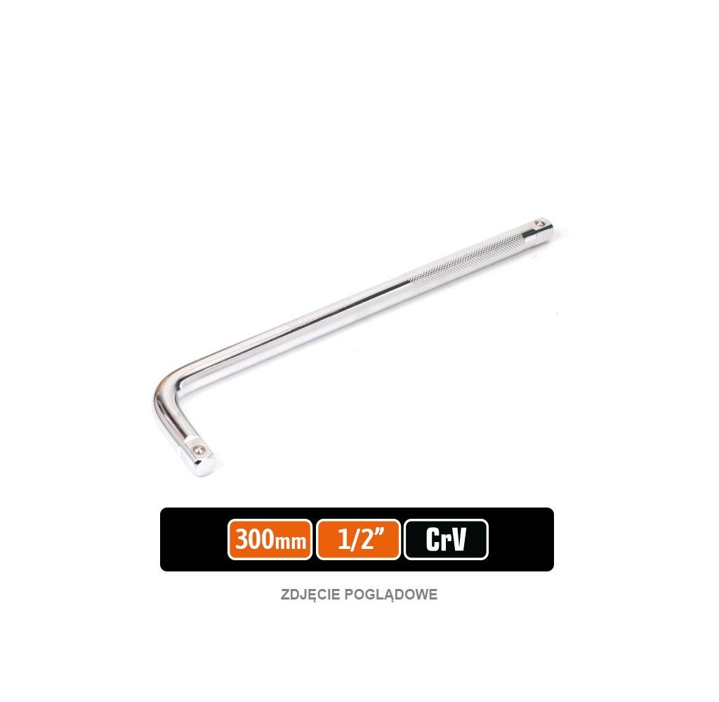 Pokrętło do nasadek TYP L 1/2" 300 mm / TEGER