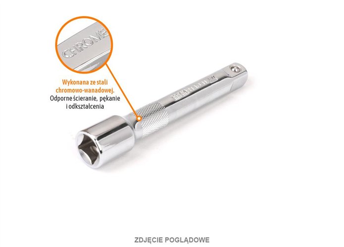 Przedłużka do nasadek 1/2" 75 mm / TEGER