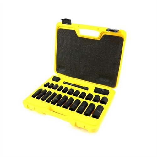 Zestaw nasadek udarowych 3/8" 25 el. Waryński