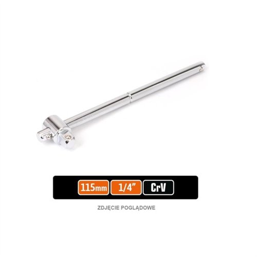 Pokrętło do nasadek TYP T 1/4" 115 mm / TEGER