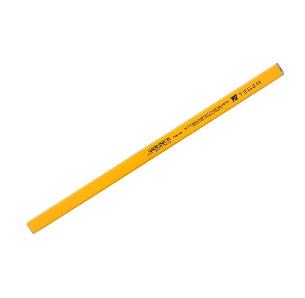 Ołówek przemysłowy - do szkła glazury i metalu / 300mm / TEGER (sprzedawane po 12 szt)