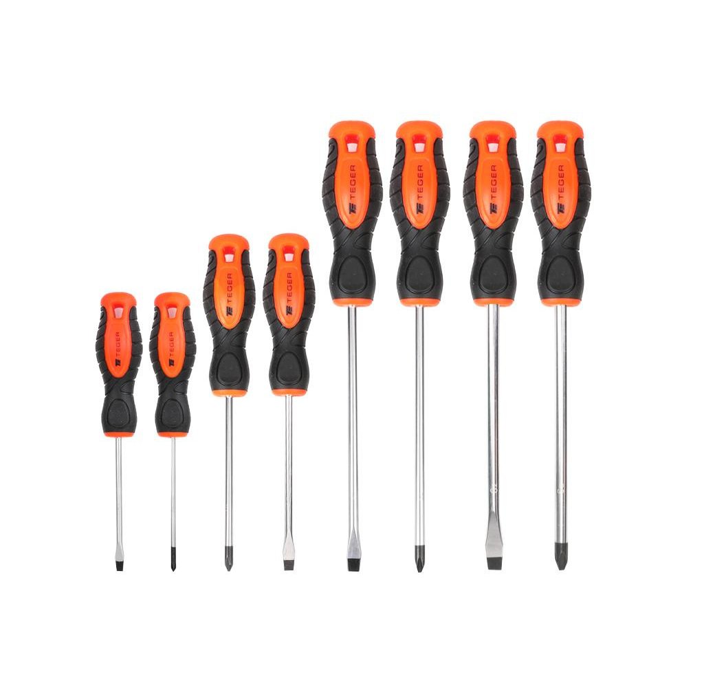 Zestaw wkrętaków 8 szt / TEGER