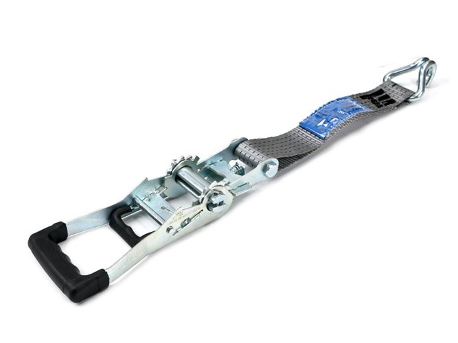 Pas transportowy 5T 6m komplet z napinaczem z gumową okładziną 230mm z atestem TEGER