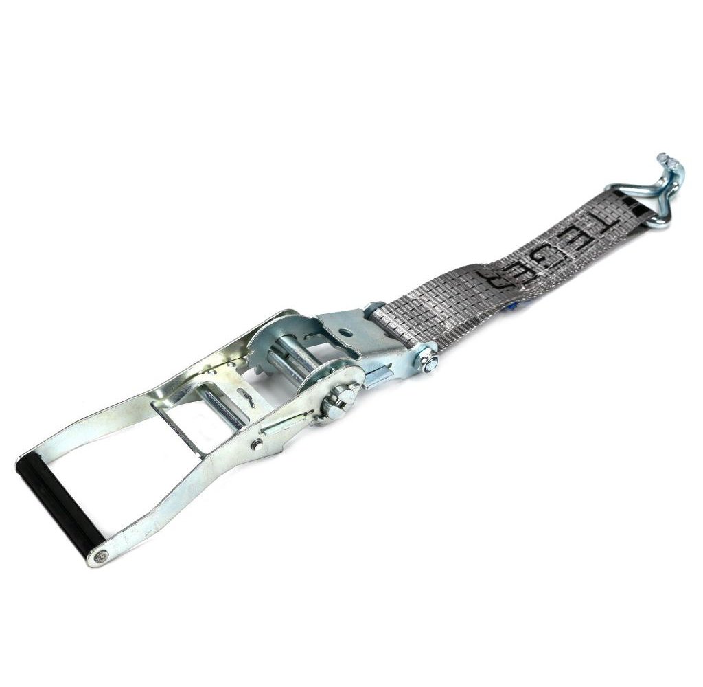 Pas transportowy 5T 4m komplet z napinaczem z polimerową okładziną 230mm z atestem TEGER