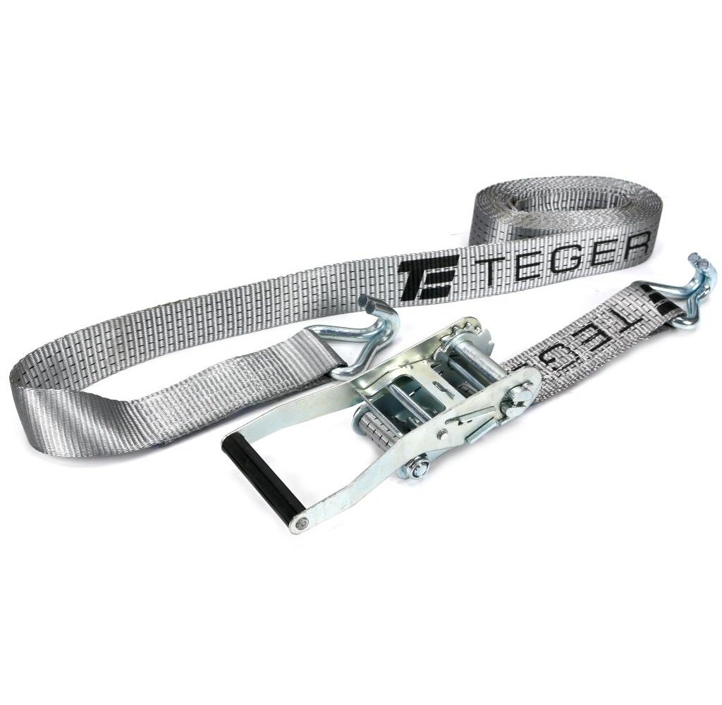 Pas transportowy 5T 6m komplet z napinaczem z polimerową okładziną 230mm z atestem TEGER