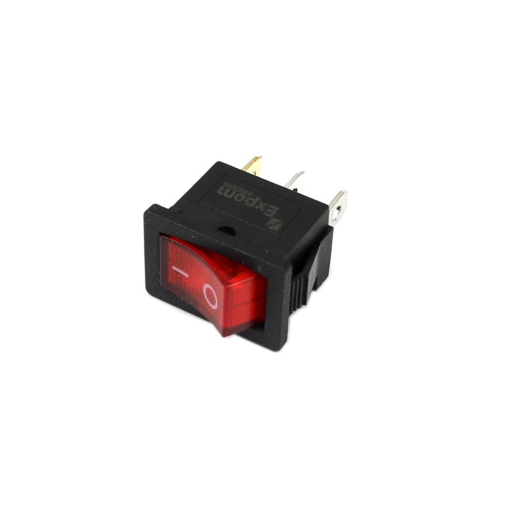 Przełącznik uniwersalny prostokątny typu włącz/wyłącz Expom Kwidzyn eu