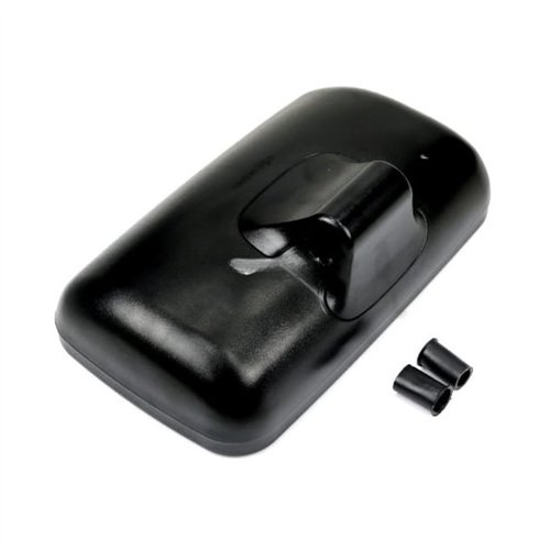 Lusterko uniwersalne 354 x 195 x 115 mocowanie fi22 podgrzewane. regulacja ruchomym wkładem lusterka