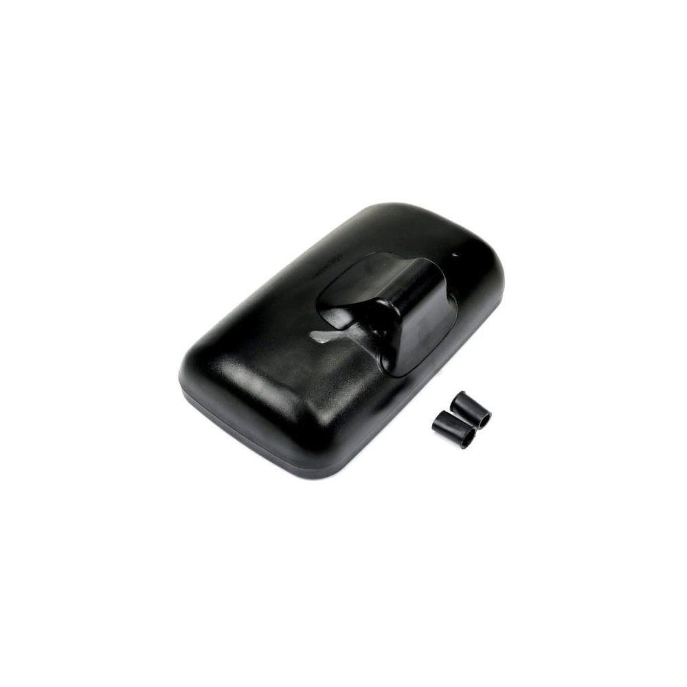 Lusterko uniwersalne 354 x 195 x 115 mocowanie fi22 podgrzewane. regulacja ruchomym wkładem lusterka