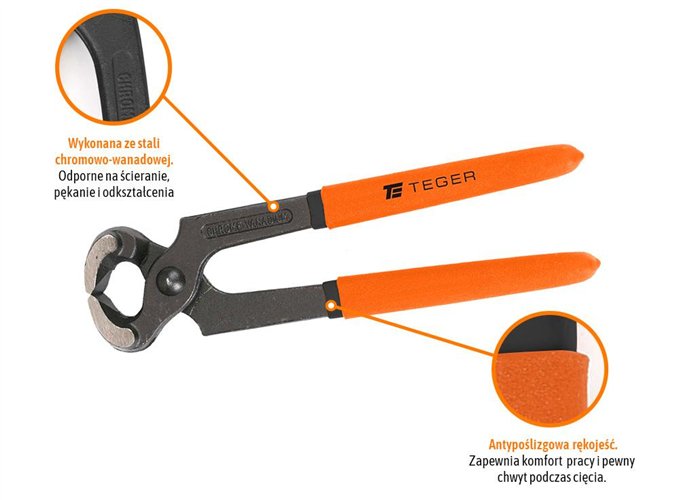 Obcęgi 200 mm / TEGER