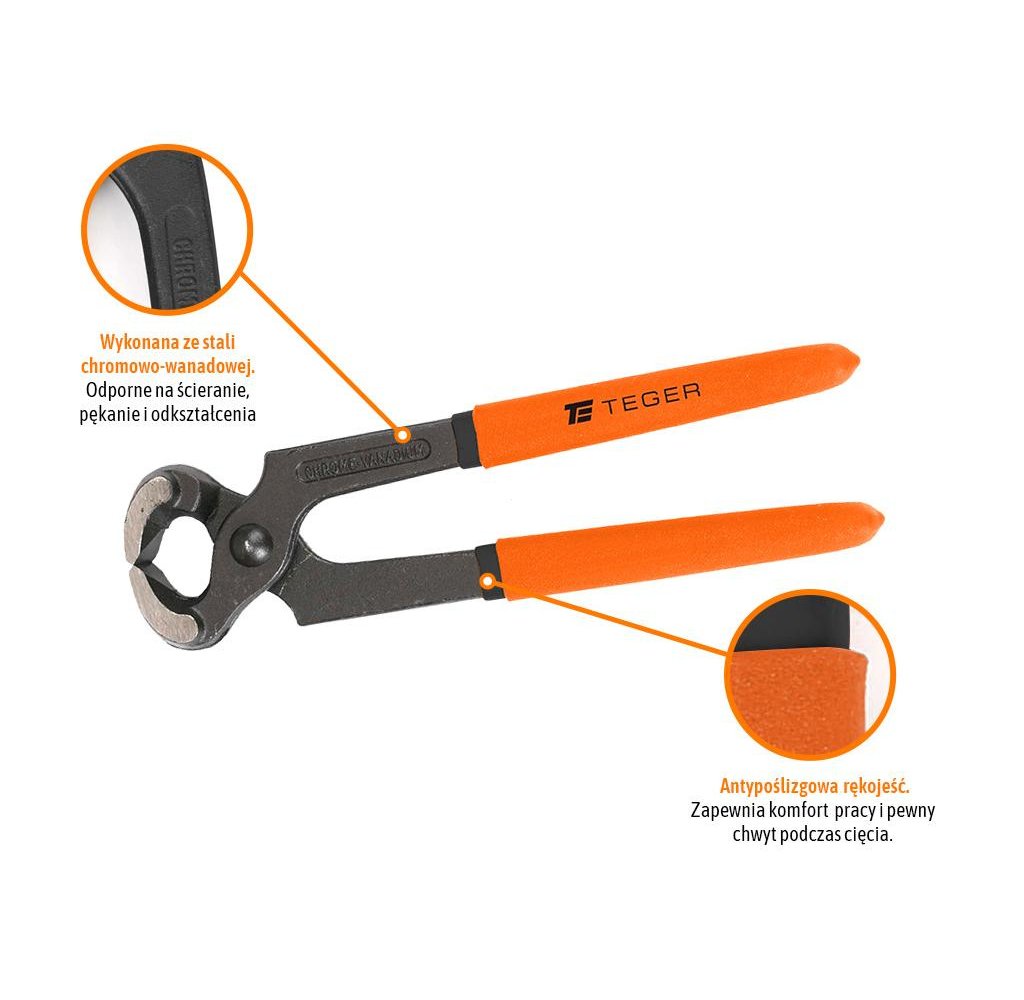 Obcęgi 200 mm / TEGER