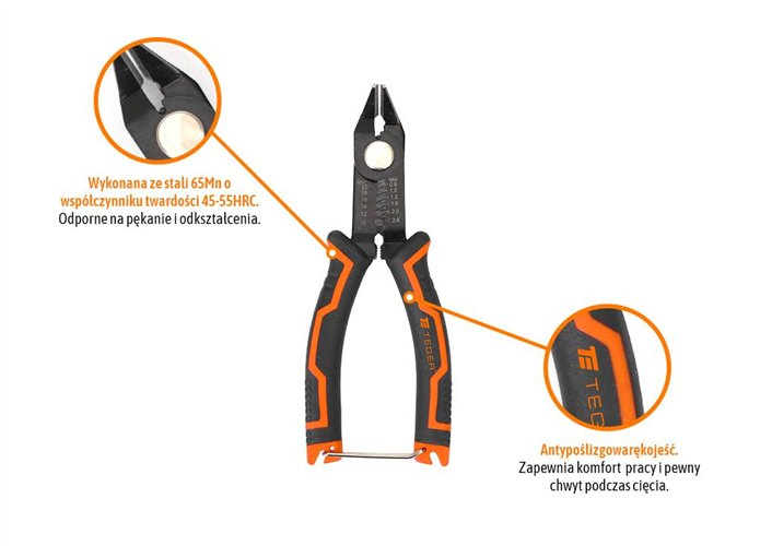 Szczypce do ściągania izolacji / TEGER