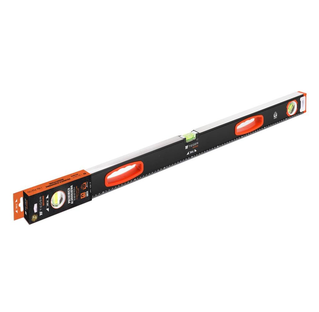 Poziomnica aluminiowa/magnetyczna 100 cm Extreme / TEGER
