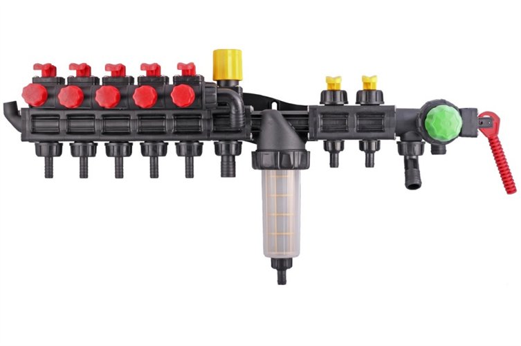 Rozdzielacz sekcyjny 5+2 HD stałociśnieniowy Agroplast
