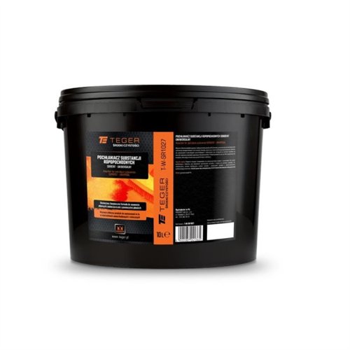 Pochłaniacz substancji ropopochodnych SORBENT - uniwersalny 10l / TEGER