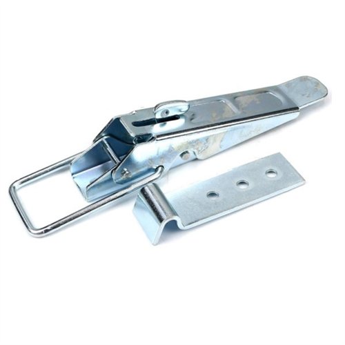 Spinacz, zaczep, zamek burty uniwersalny 310 mm x 30 mm, z zabezpieczeniem, klamra z drutu fi-5mm