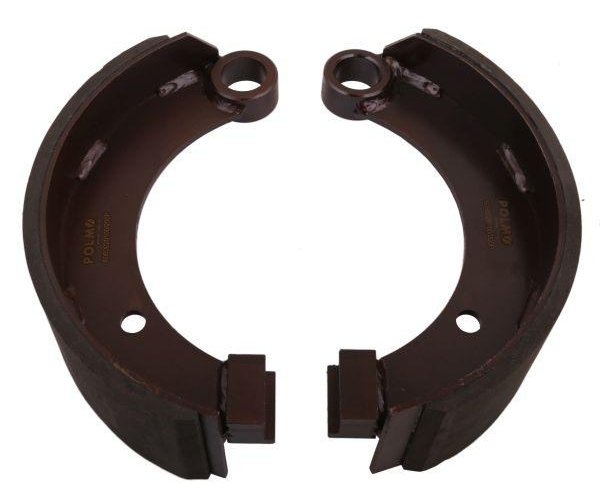 Szczęka hamulcowa kpl. 1-prawa 1-lewa przyczepa D-47 7037020050 7037020040 POLMO