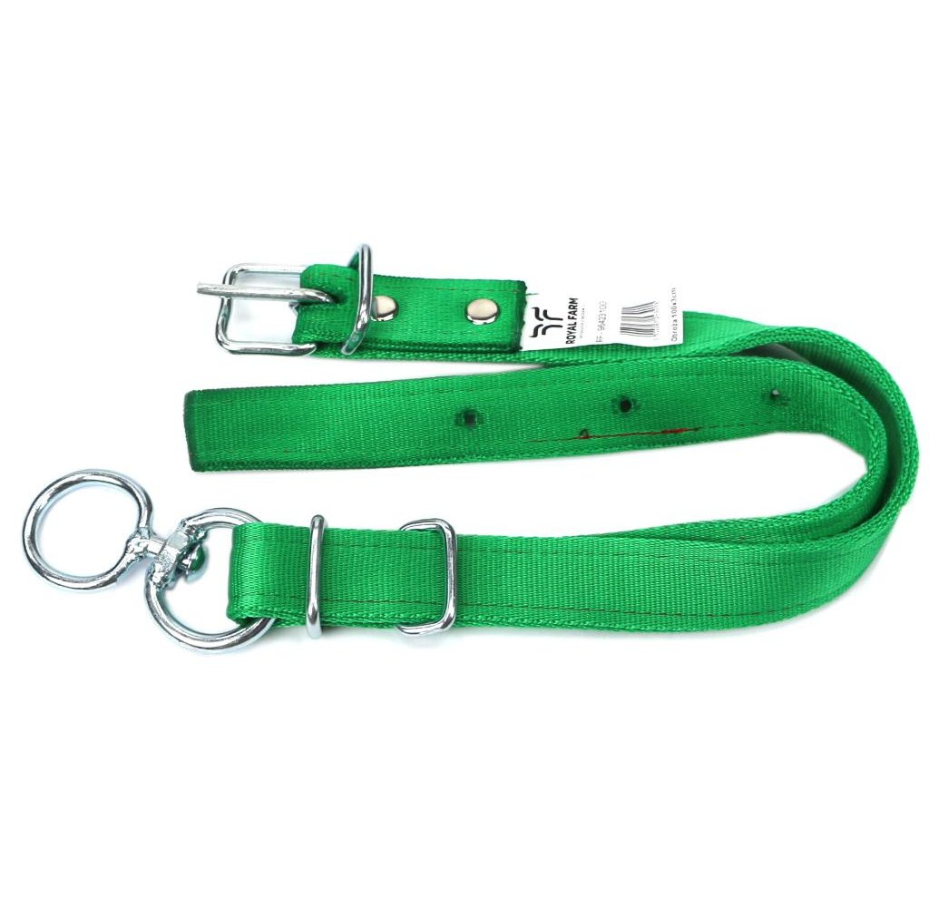 Obroża wąska, 70 cm x 3 cm z okrętką , Royal Farm