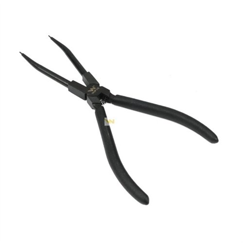 Specjalistyczne szczypce z długimi szczękami do pierścieni osadczych 8" wewnętrzne proste Waryński