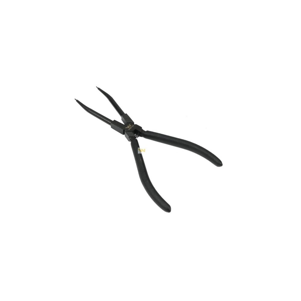 Specjalistyczne szczypce z długimi szczękami do pierścieni osadczych 8" wewnętrzne proste Waryński