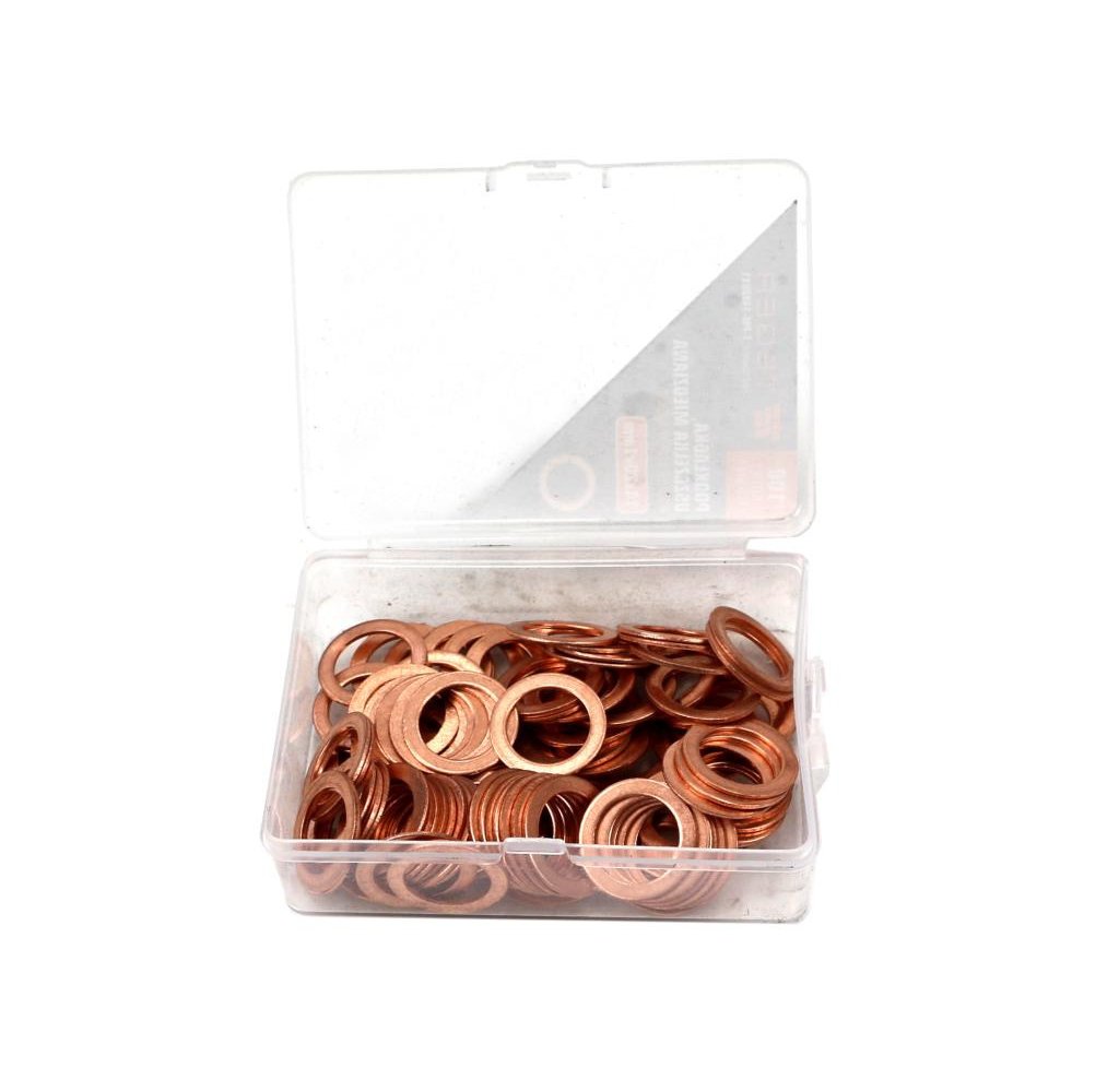 Podkładka. uszczelka miedziana 14x20x1 TEGER ( sprzedawane po 100 )