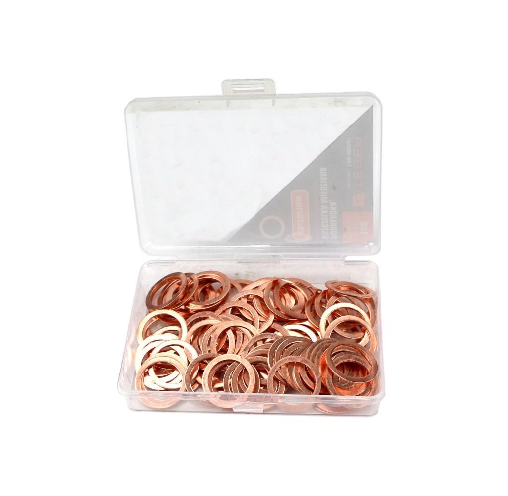 Podkładka. uszczelka miedziana 20x26x1 TEGER ( sprzedawane po 100 )