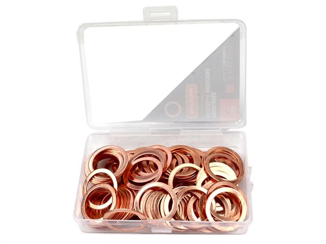 Podkładka. uszczelka miedziana 24x31x1 TEGER ( sprzedawane po 100 )