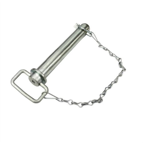 Sworzeń zaczepu z zawleczką i łańcuchem 30x183x221 TEGER