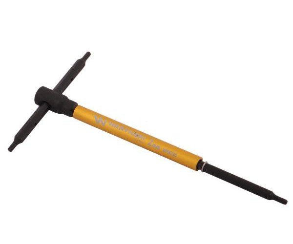 Klucz T ze spinnerem. HEX 2 mm Waryński