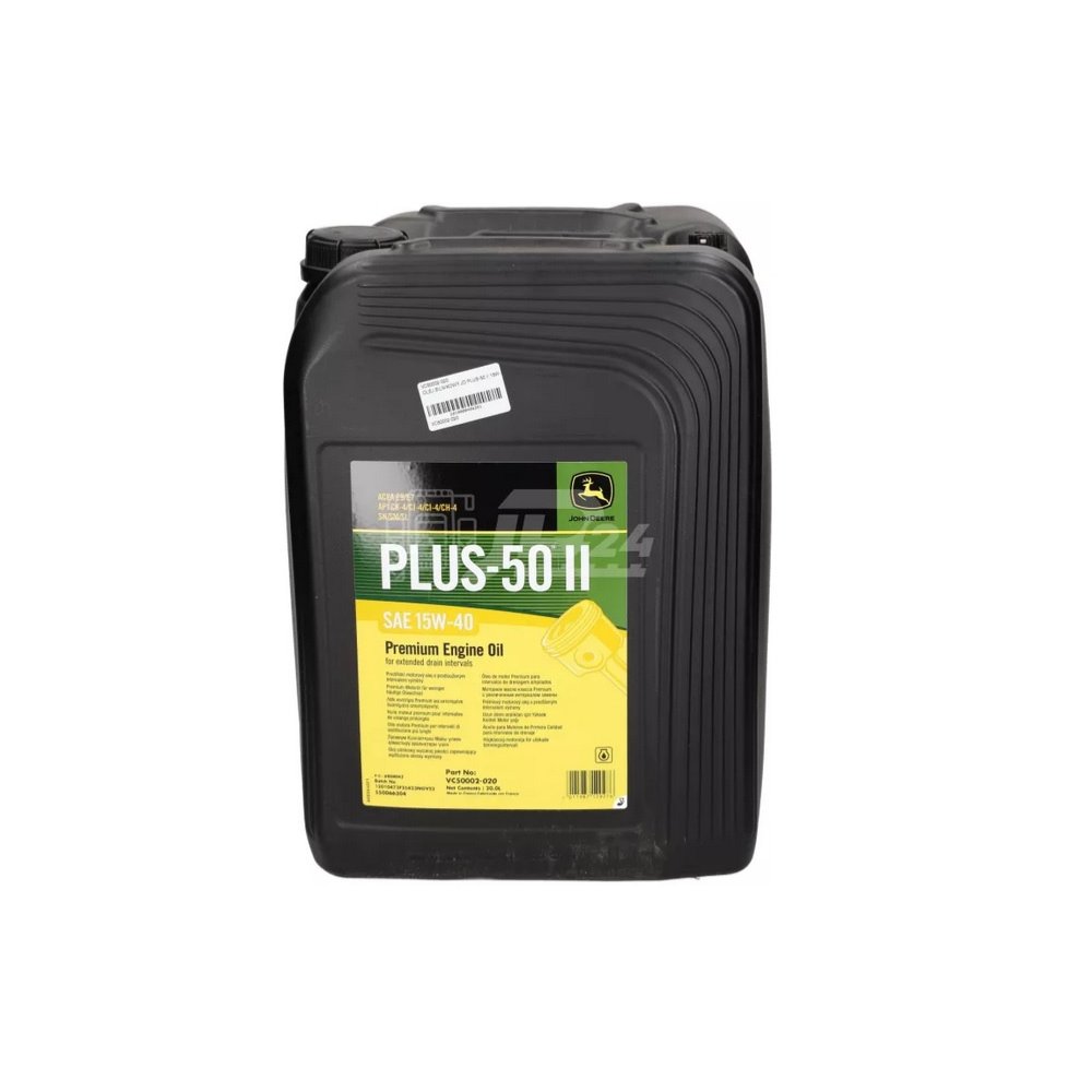 Olej silnikowy JD Plus-50 II 15W-40 20l John Deere