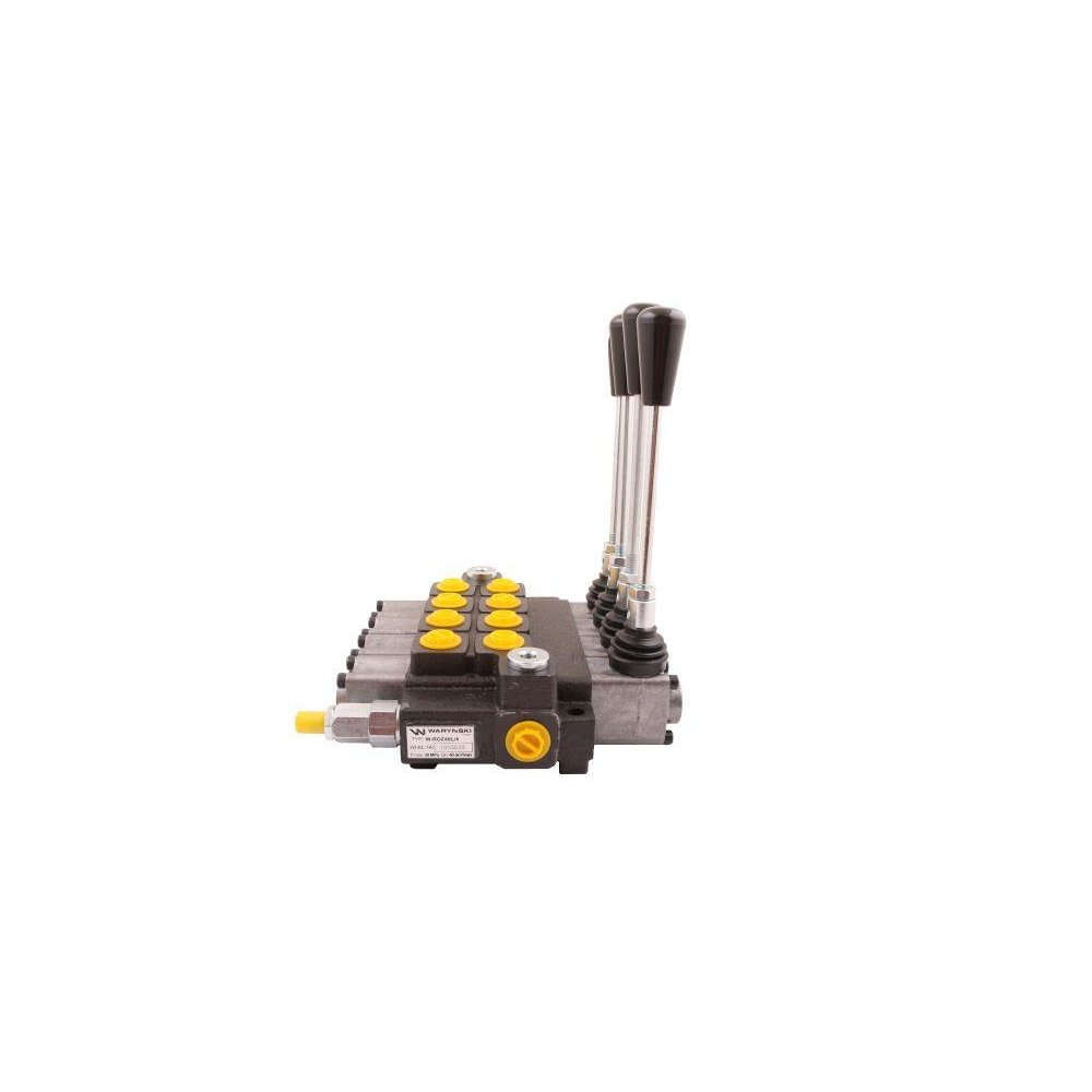 Rozdzielacz hydrauliczny 4-sekcyjny max przepływ 40L Waryński