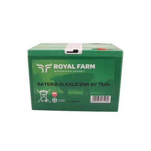 Bateria alkaliczna 75Ah 9V ROYAL FARM 201031002